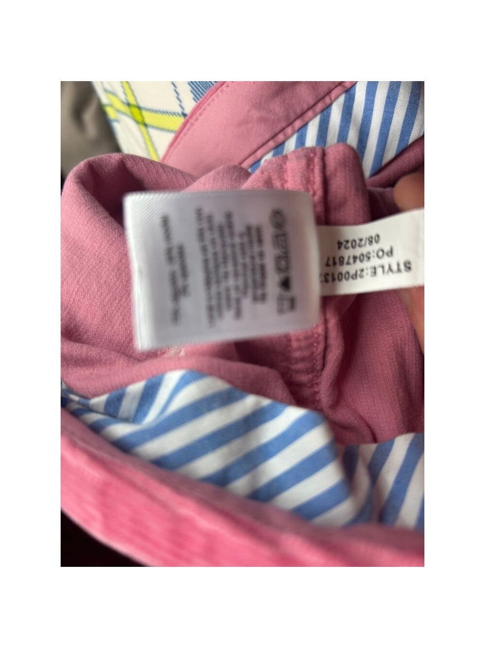 Women's Vineyard Vines Pink High-Waist Wide Leg Corduroy Pants Sz 30 Mauve Rose - Picture 10 of 13